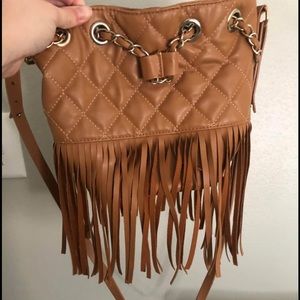 Brown/camel Crossbody Bag